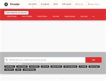 Tablet Screenshot of firmalar.org